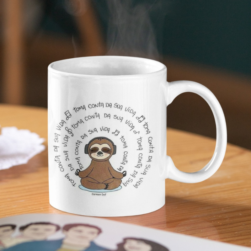 Caneca Bicho Preguiça